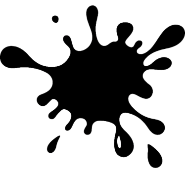 Car sticker with splashback design - TenStickers