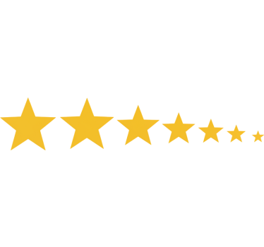 Bike sticker golden star flare - TenStickers