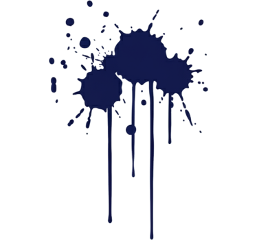 Car sticker dripping paint splatter design - TenStickers