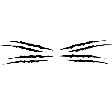 Car sticker for multiple headlight scratches - TenStickers