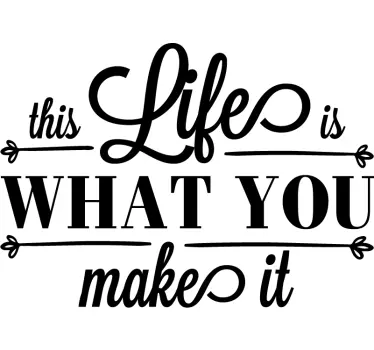 Marilyn Monroe Life Living Room Wall Decor - TenStickers