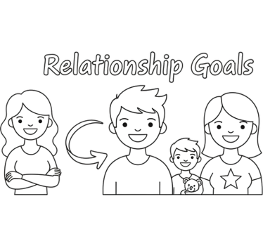 Creative relationship status car sticker - TenStickers