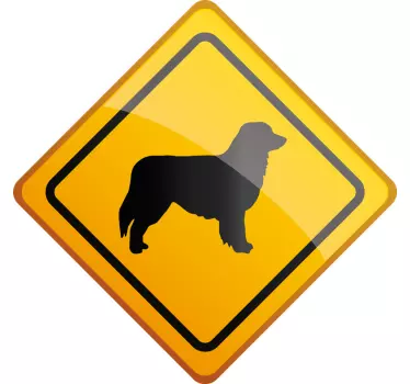 Australian shepherd on board baby on board sticker - TenStickers