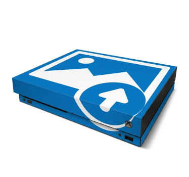 Xbox wrap personalized xbox one x - TenStickers