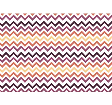 Zigzag Trackpad Sticker - TenStickers