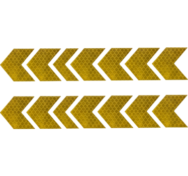 Customisable sticker chevron pattern decals - TenStickers