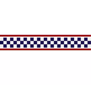 Racing lines car sticker - TenStickers
