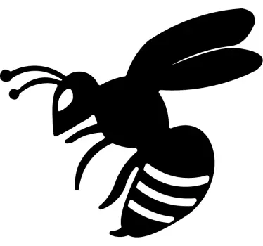 Wasp Car Decal - TenStickers