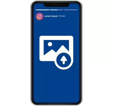 Instagram Story with Photo Personalised Sticker - TenStickers