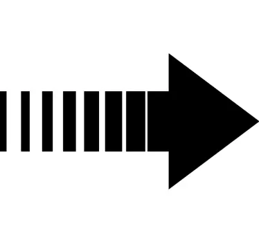 Pointing Arrows floor stickers - TenStickers