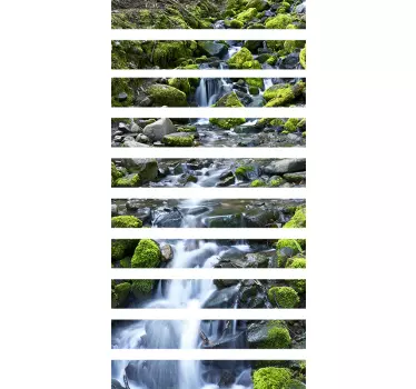 Waterfall Star Decal - TenStickers