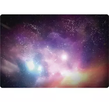 Nebula Trackpad science sticker - TenStickers