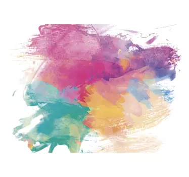 Watercolor notebooks laptop skin decal - TenStickers