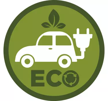 Eco-Friendly Vehicle car sticker - TenStickers