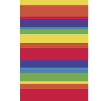 Rainbow window decal - TenStickers