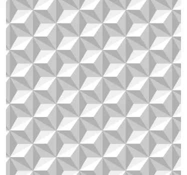 3D square window decal - TenStickers