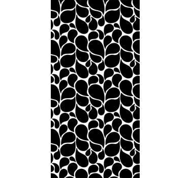 Water drops window decal - TenStickers