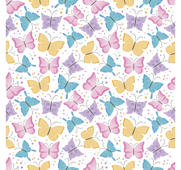 Beautiful butterfly window decal - TenStickers