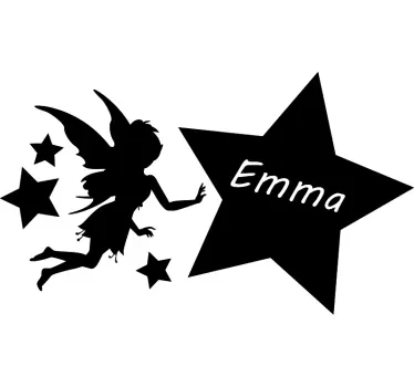 Fairy and Named Stars fantasy decor - TenStickers