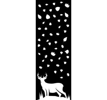 Deer window decal - TenStickers