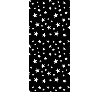 Star shapes window sticker - TenStickers
