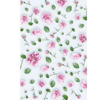 Plants flowers window sticker - TenStickers