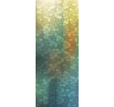 3D glass effect  window decal - TenStickers