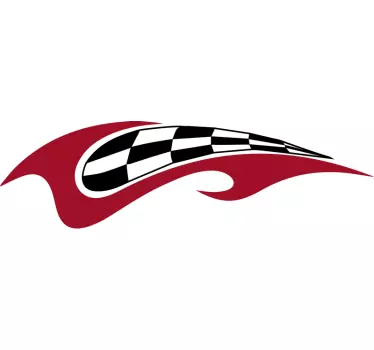 Motorcycle racing stickers - TenStickers