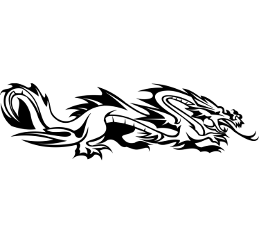 Dragon  Car Decal - TenStickers
