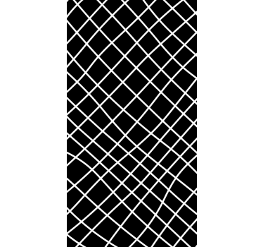 Translucent striped window decal - TenStickers