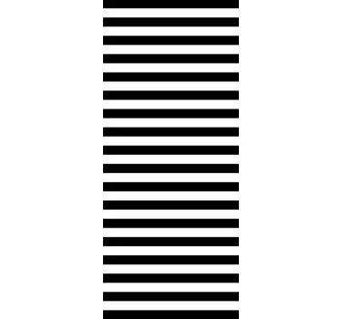 Translucent stripe sheet window sticker - TenStickers