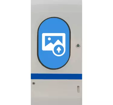 Metro doors glass door sticker - TenStickers