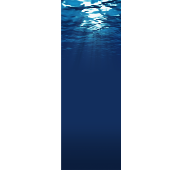 undersea fridge wrap - TenStickers
