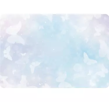 Laptop skin butterfly design cover - TenStickers