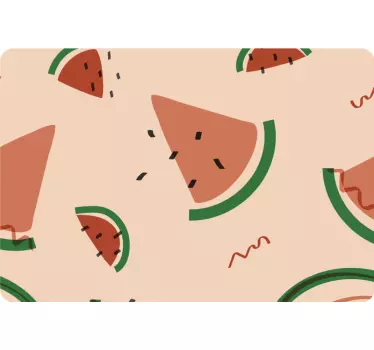 Laptop skin watermelon design - TenStickers