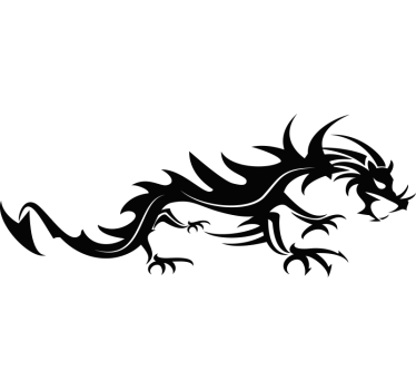 Dragoon car sticker - TenStickers
