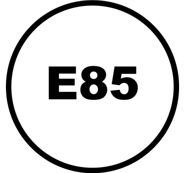 Gasoline E85 Car Decal - TenStickers