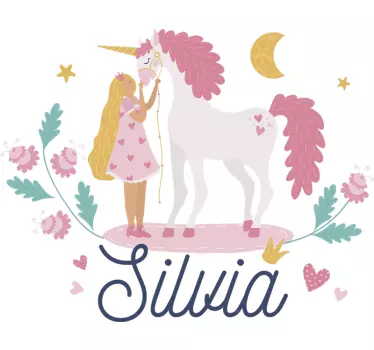 Fairy tale unicorns fairy tale wall decal - TenStickers