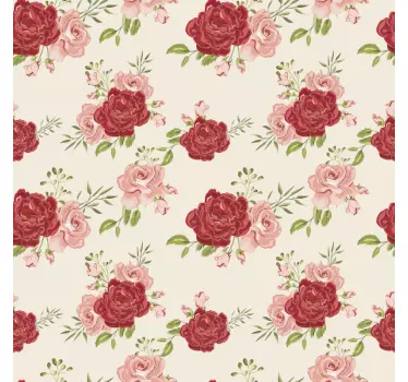 Flowers furniture decal - TenStickers