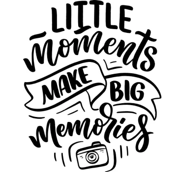 Making Memories home text wall decal - TenStickers
