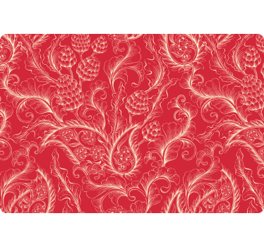 Floral Pattern Elegance laptop skin - TenStickers