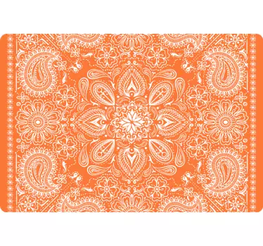 Laptop skin ornate paisley design - TenStickers