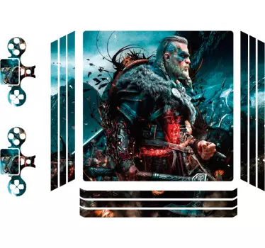 Assassins creed ps4 sticker - TenStickers