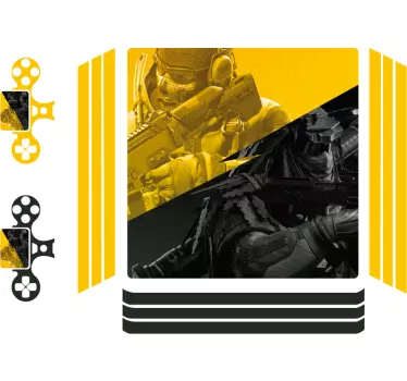 Call of Duty ps4 sticker - TenStickers
