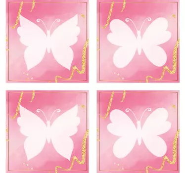 Butterfly wall decal butterfly design creation - TenStickers