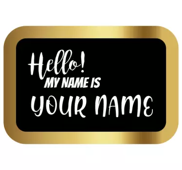 Wall decal quotes personalized welcome sign - TenStickers
