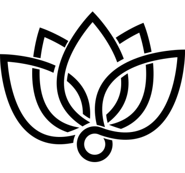 Lotus flower  Car Decal - TenStickers