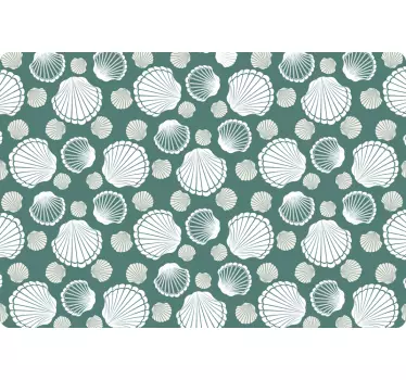 Shell Pattern Cover laptop skin - TenStickers