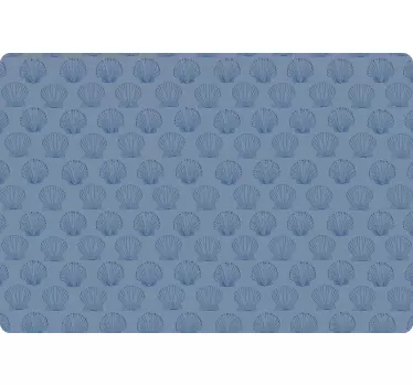 Seashell Pattern Cover laptop skin - TenStickers