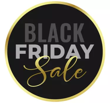 Sales sticker black friday sale extravaganza - TenStickers